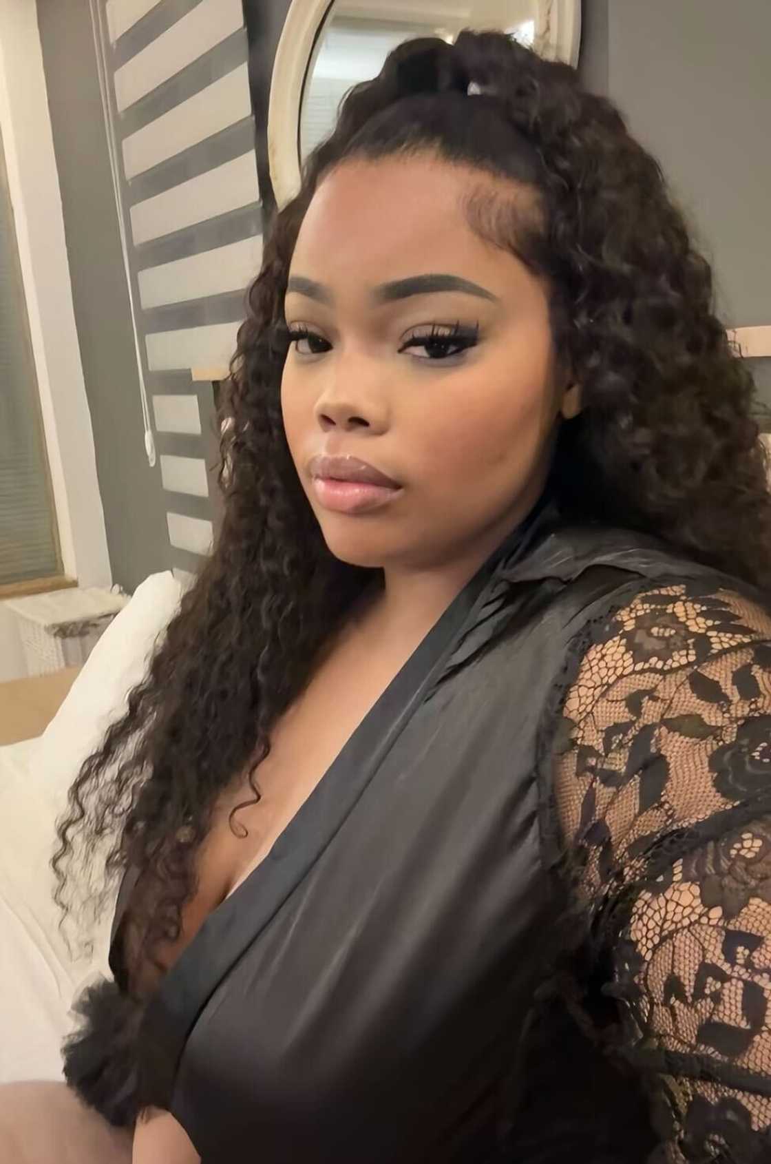 A woman called UK Thanos showed up in a TikTok video while crafting content.