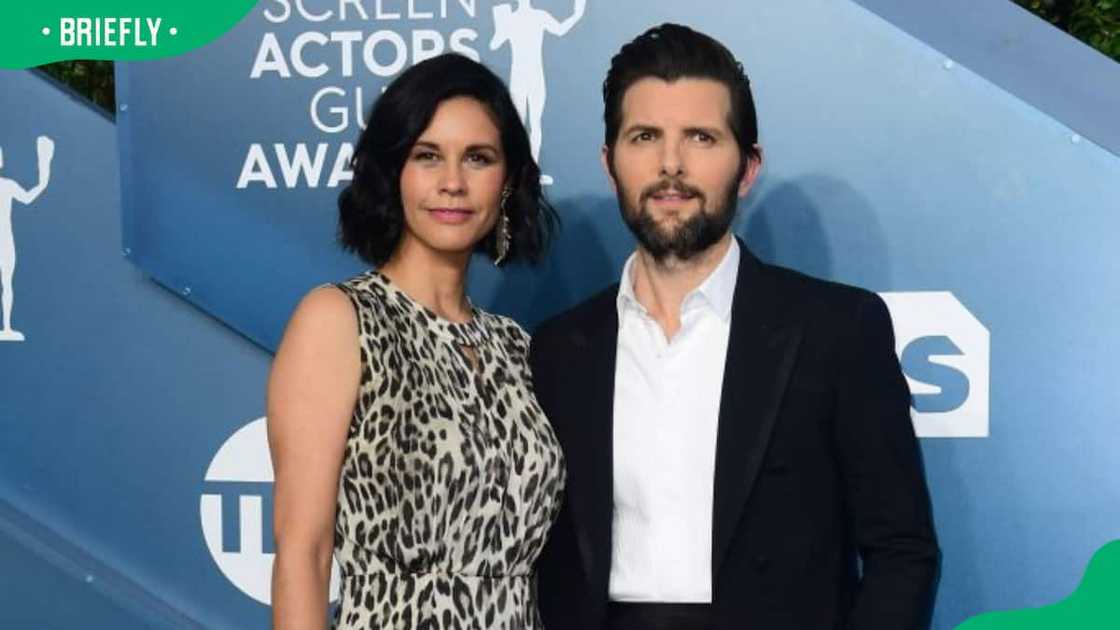 who is Adam Scott married to?