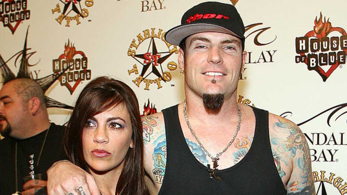 Vanilla Ice and Laura at the House of Blues inside the Mandalay Bay Resort & Casino in Las Vegas, Nevada. Vanilla Ice and Laura at the House of Blues inside the Mandalay Bay Resort & Casino in Las Vegas, Nevada.