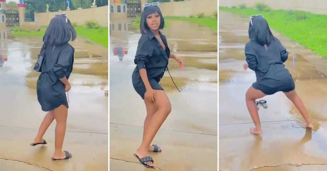 Woman doing amazing twerk dance Woman doing amazing twerk dance