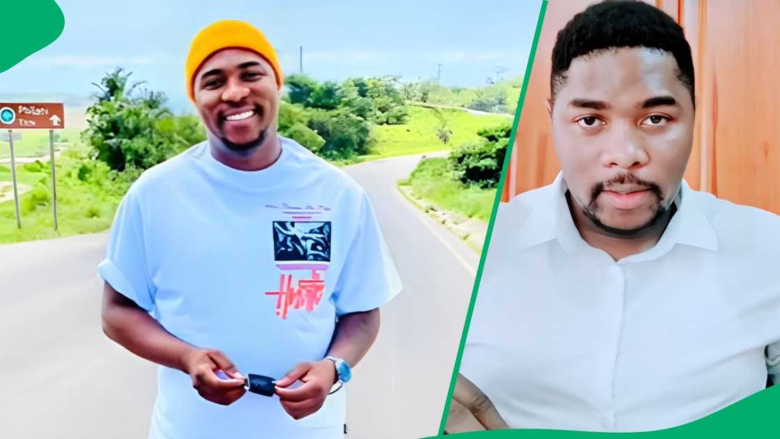 Social media users shared mixed reviews after seeing Sibusiso Lawrence's video Social media users shared mixed reviews after seeing Sibusiso Lawrence's video
