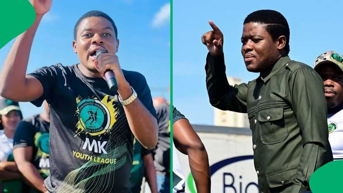 SA raves over ex-MK Party youth leader Bonginkosi Khanyile's arrest SA raves over ex-MK Party youth leader Bonginkosi Khanyile's arrest