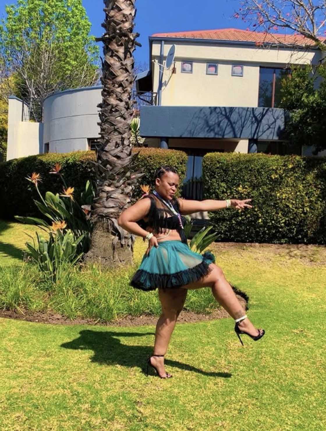 Zodwa Wabantu gave followers a glimpse of her compassionate side