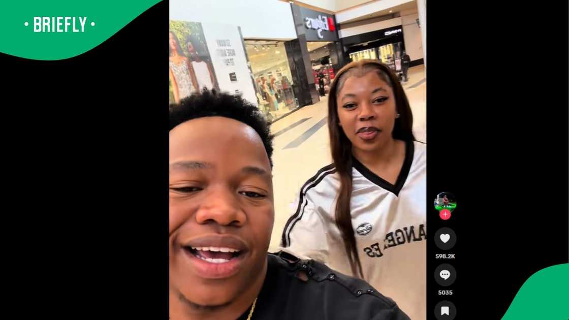 A video went viral on TikTok. A video went viral on TikTok.