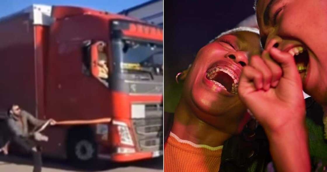 trucks, accident, red, white, man, anger, shoe, viral, video, clip, seconds, laugh trucks, accident, red, white, man, anger, shoe, viral, video, clip, seconds, laugh