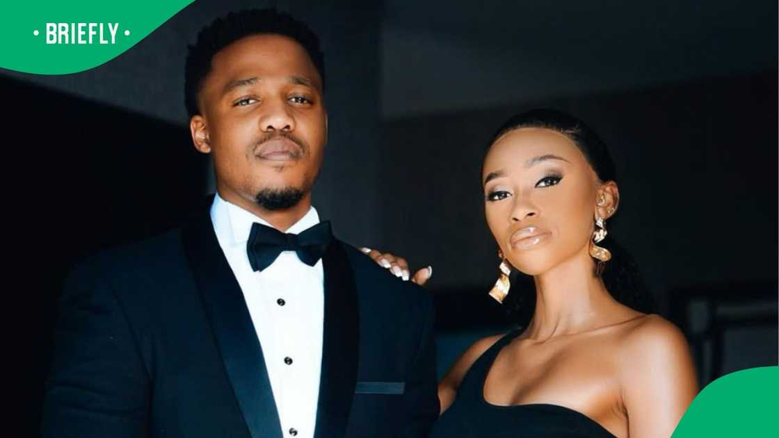 Thabsie flaunted her new wedding ring