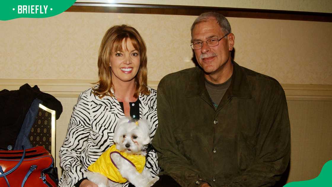 Jeannie Buss and Phil Jackson Jeannie Buss and Phil Jackson