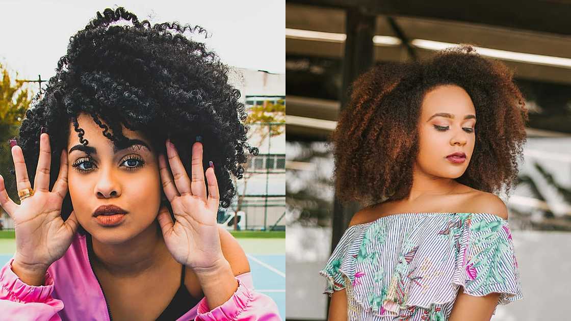 Afro wig hairstyle Afro wig hairstyle
