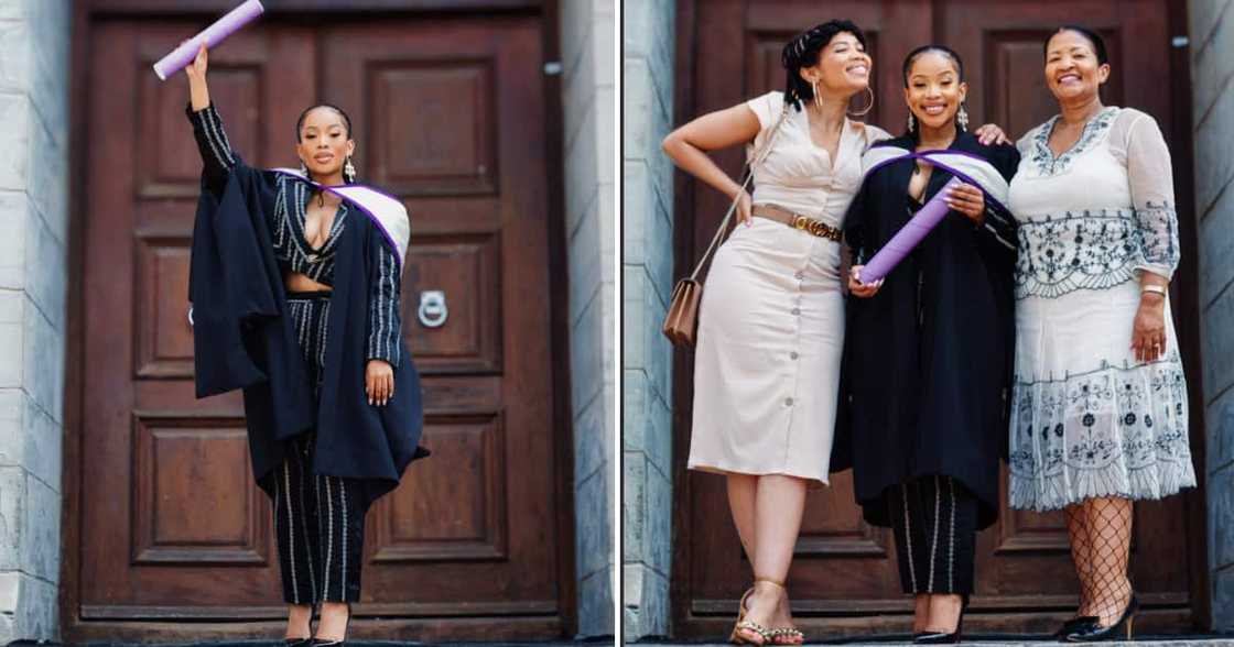 A stunning social media influence graduated from Rhodes University. A stunning social media influence graduated from Rhodes University.