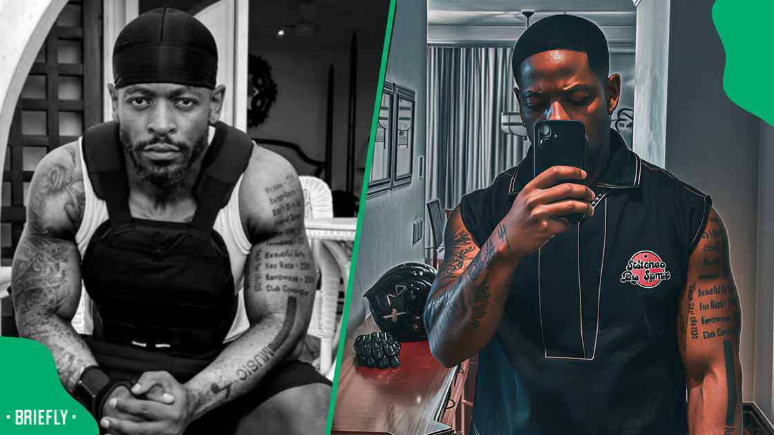 Netizens laughed at the photosopped pic of Prince Kaybee and Lasizwe