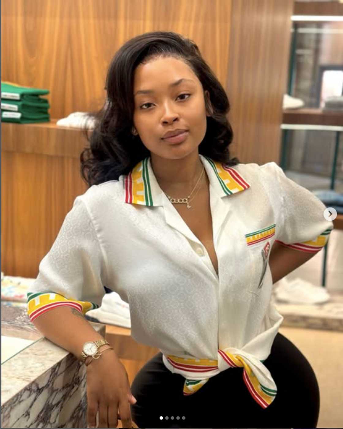 Cyan Boujee flaunts her body Cyan Boujee flaunts her body