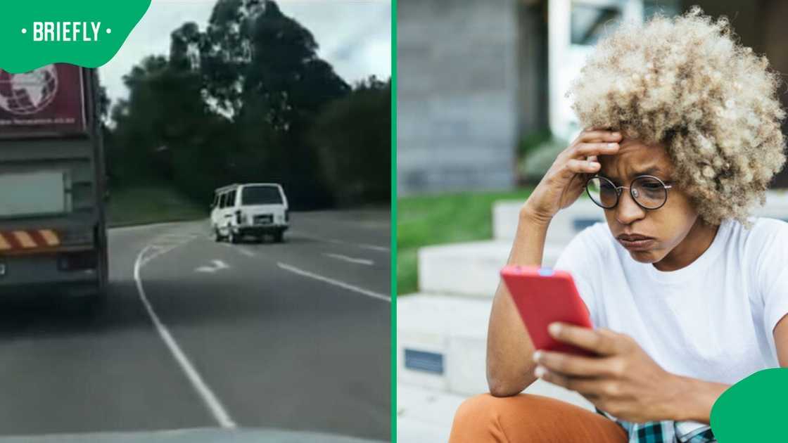 A video of a taxi left many South Africans with mixed emotions as they called out the driver’s reckless driving on the road.