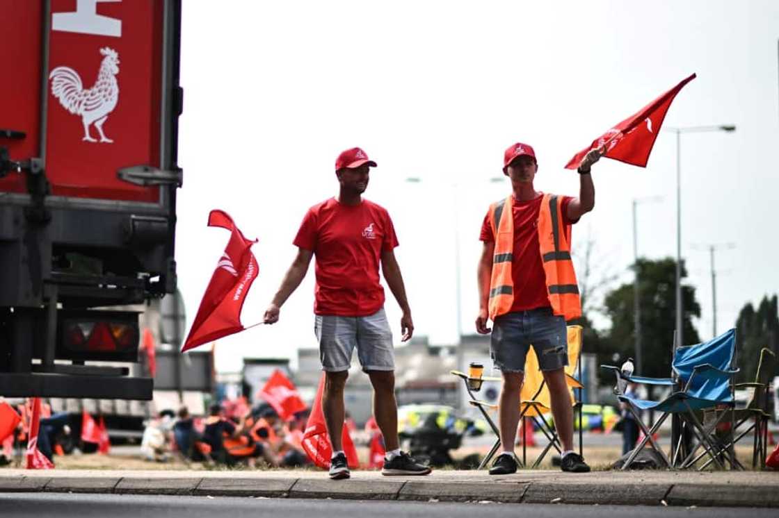 Dockers want a 10-percent pay rise with inflation currently running at a 40-year high of 10.1 percent Dockers want a 10-percent pay rise with inflation currently running at a 40-year high of 10.1 percent