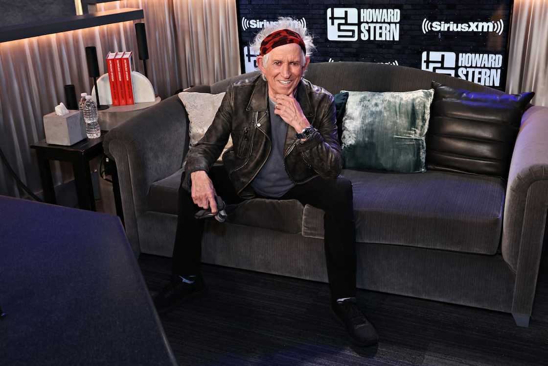 Keith Richards visits SiriusXM's The Howard Stern Show Keith Richards visits SiriusXM's The Howard Stern Show