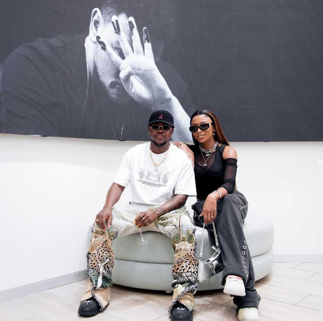 DJ Zinhle adores husband Murdah Bongz