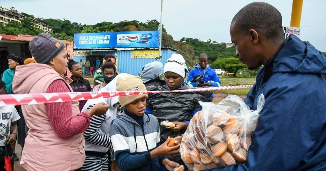 Durban woman, takes video, officials stealing flood aid, stands by claim, food hampers Durban woman, takes video, officials stealing flood aid, stands by claim, food hampers