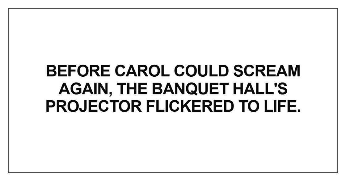 Before Carol could scream again Before Carol could scream again