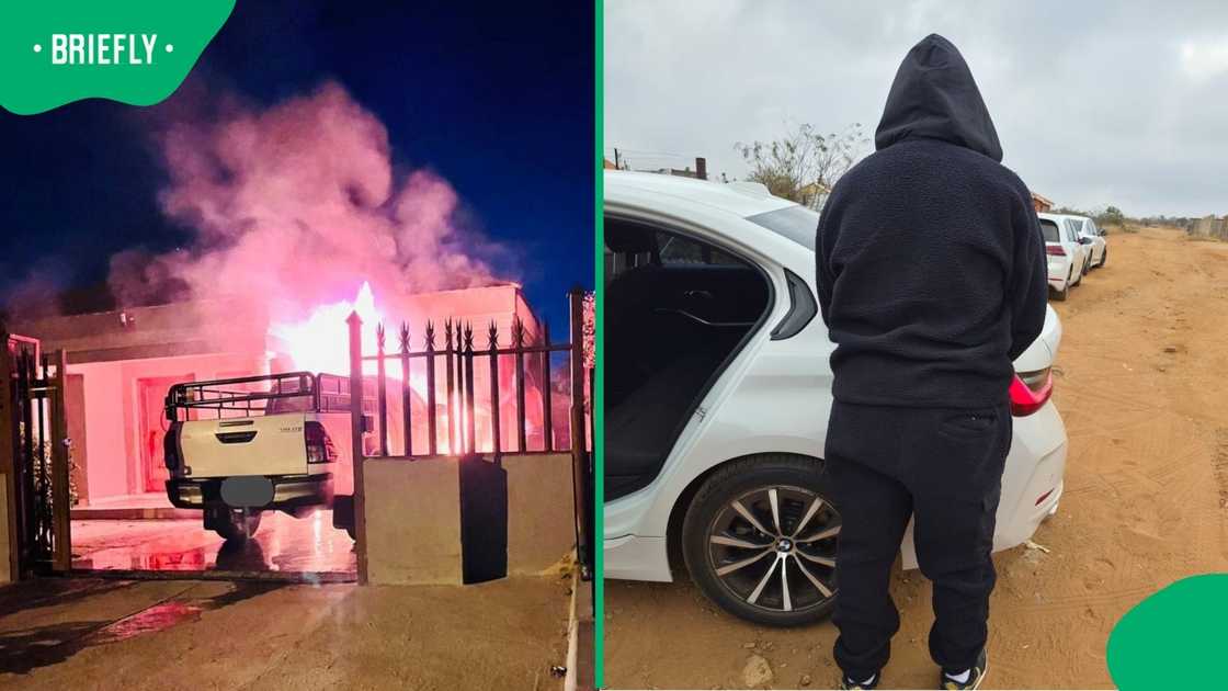 The South African Police Service arrested a 51 yesr-old businessman for maliciouas damage to property
