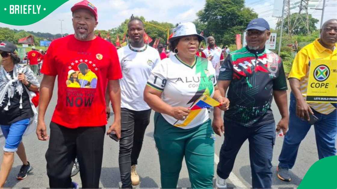 NUMSA marched against the USA's actions in Venezuela