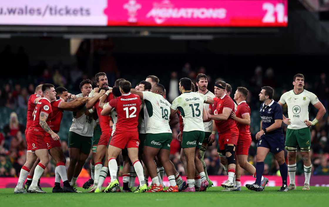 Springboks, South Africa, Eben Etzebeth, Wales, Quilter Nations Series 2025 Springboks, South Africa, Eben Etzebeth, Wales, Quilter Nations Series 2025