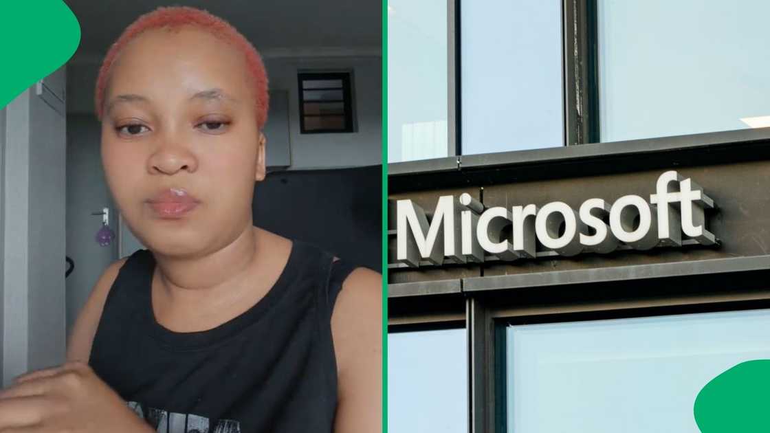 Woman shows free Microsoft short courses