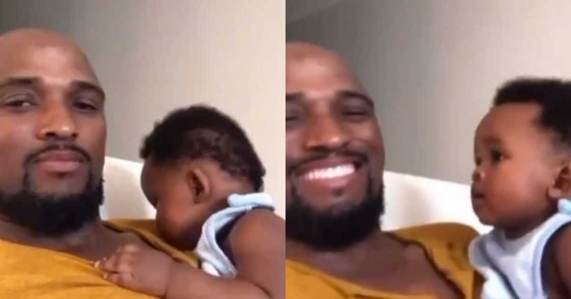 “Dads Are Another Pandemic”: Mzansi Reacts as Dad Wakes Sleepy Baby