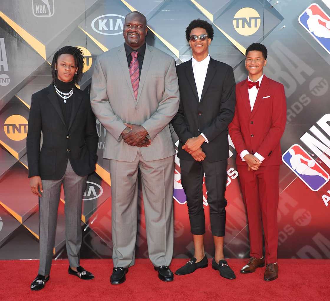 Shaquille's sons Shaquille's sons
