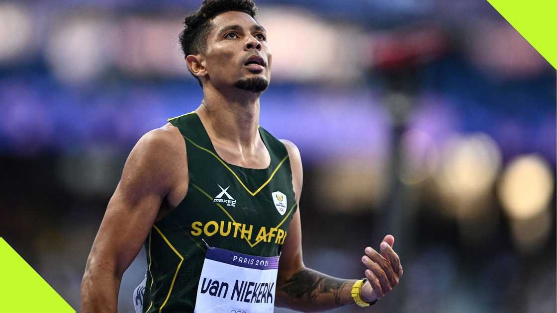 South African trio took part in men's 200m heat at the Paris 2024 Olympic Games.