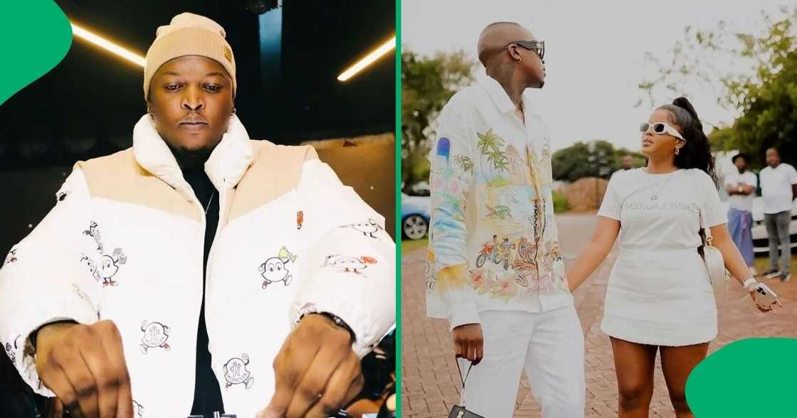 Oscar Mbo is allegedly cheating on his girlfriend Oscar Mbo is allegedly cheating on his girlfriend