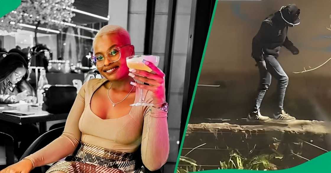 A woman took to TikTok to showcase how she caught a thief trying to jump the fence. A woman took to TikTok to showcase how she caught a thief trying to jump the fence.