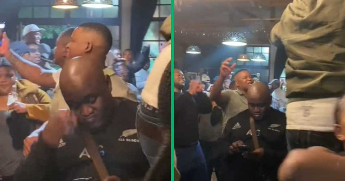 All Blacks supporter in crowd of Springbok fans goes TikTok viral