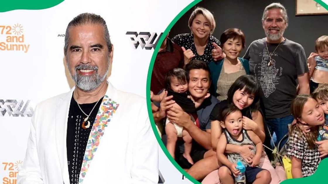Henk Rogers attending the 2016 Fast Company Creativity Conference (L). The businessman during a family photo (R) Henk Rogers attending the 2016 Fast Company Creativity Conference (L). The businessman during a family photo (R)