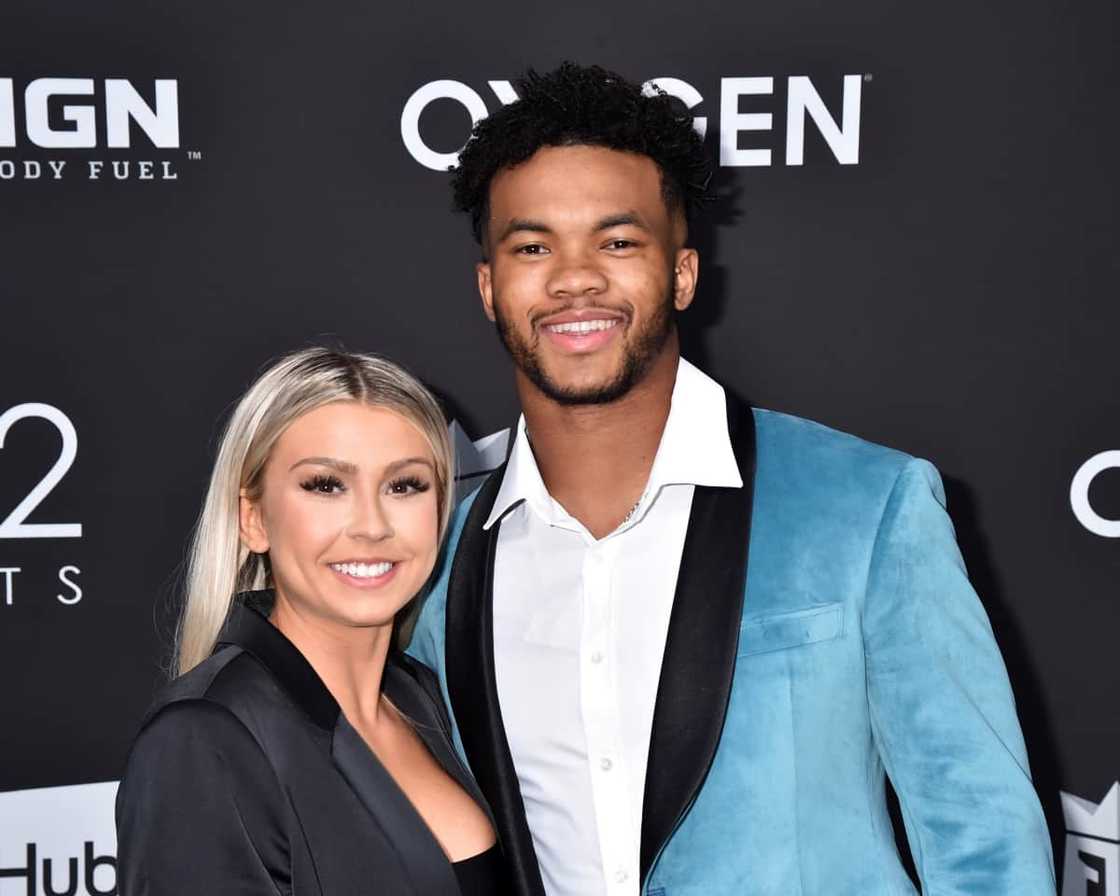 Kyler Murray and his girlfriend Kyler Murray and his girlfriend