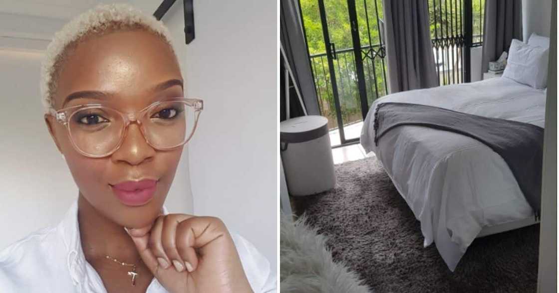 woman, lady, room, bed, pillows, carpet, clean, blonde, windows, duvet woman, lady, room, bed, pillows, carpet, clean, blonde, windows, duvet