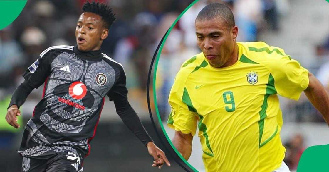 Relebohile Mofokeng has been likened to Brazil legend Ronaldo Relebohile Mofokeng has been likened to Brazil legend Ronaldo