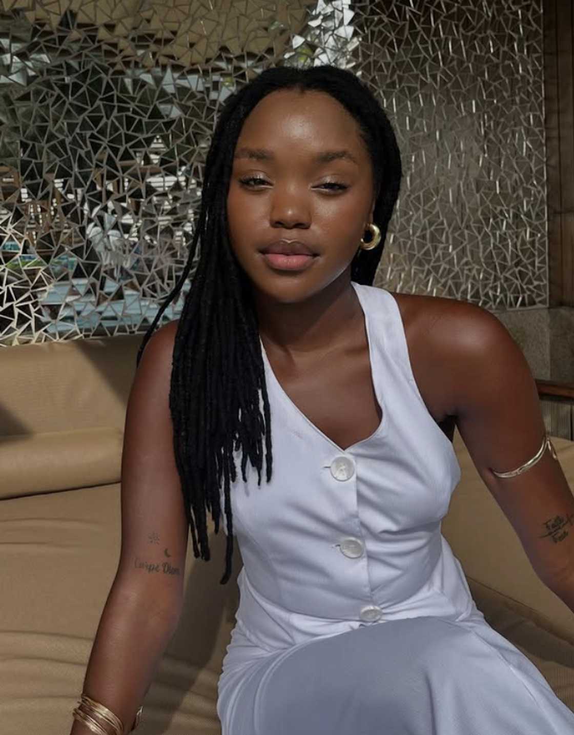 Luyanda Zwane's Maldives content was met with a wave of admiration Luyanda Zwane's Maldives content was met with a wave of admiration