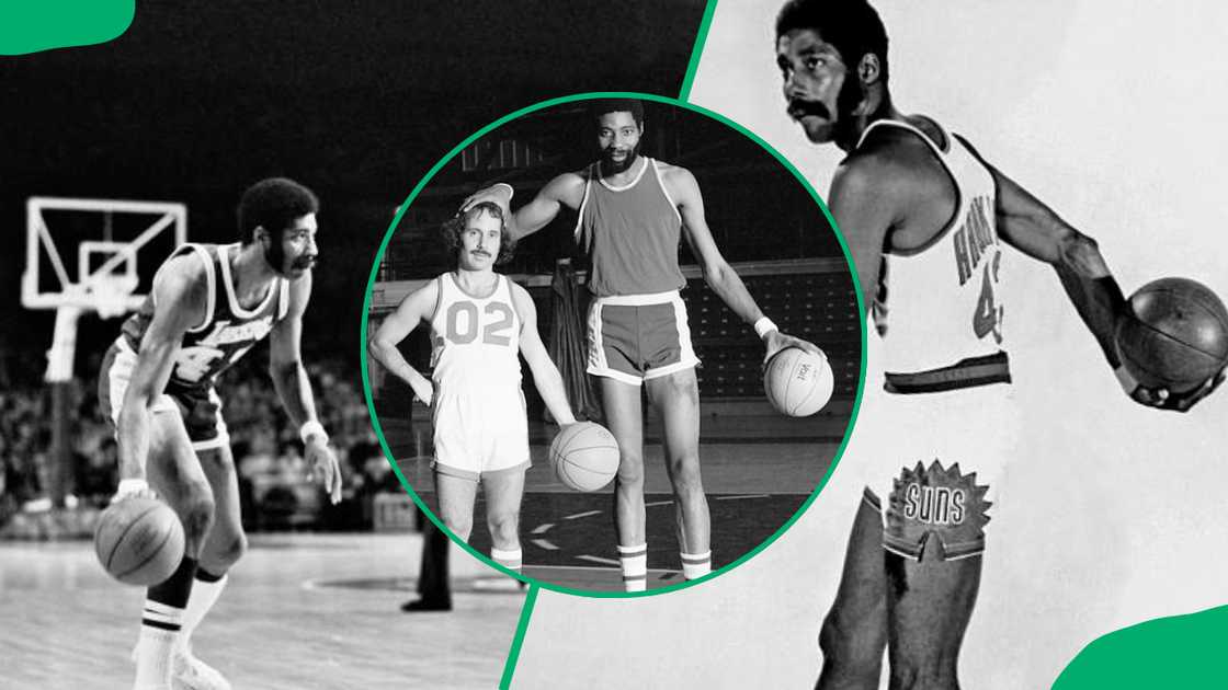 Connie Hawkins in Milwaukee, Wisconsin Connie Hawkins in Milwaukee, Wisconsin