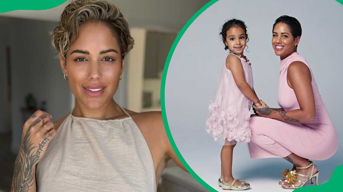 Malin Andersson with her daughter, Xaya Malin Andersson with her daughter, Xaya