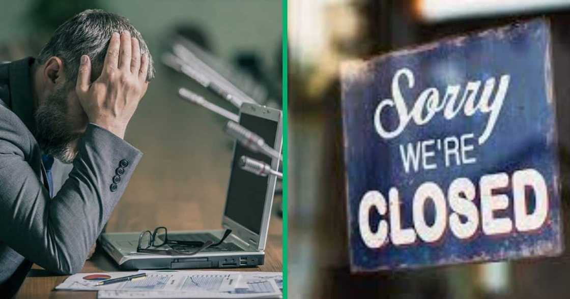 Businesses close due to liquidation Businesses close due to liquidation