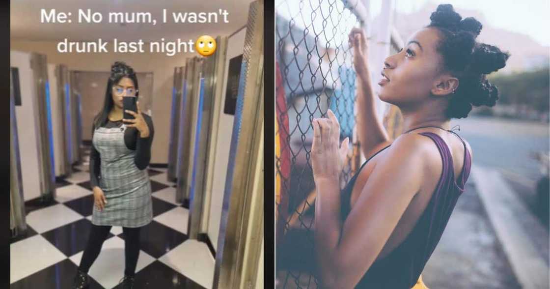 TikTok shows woman scaling over gate while drunk TikTok shows woman scaling over gate while drunk