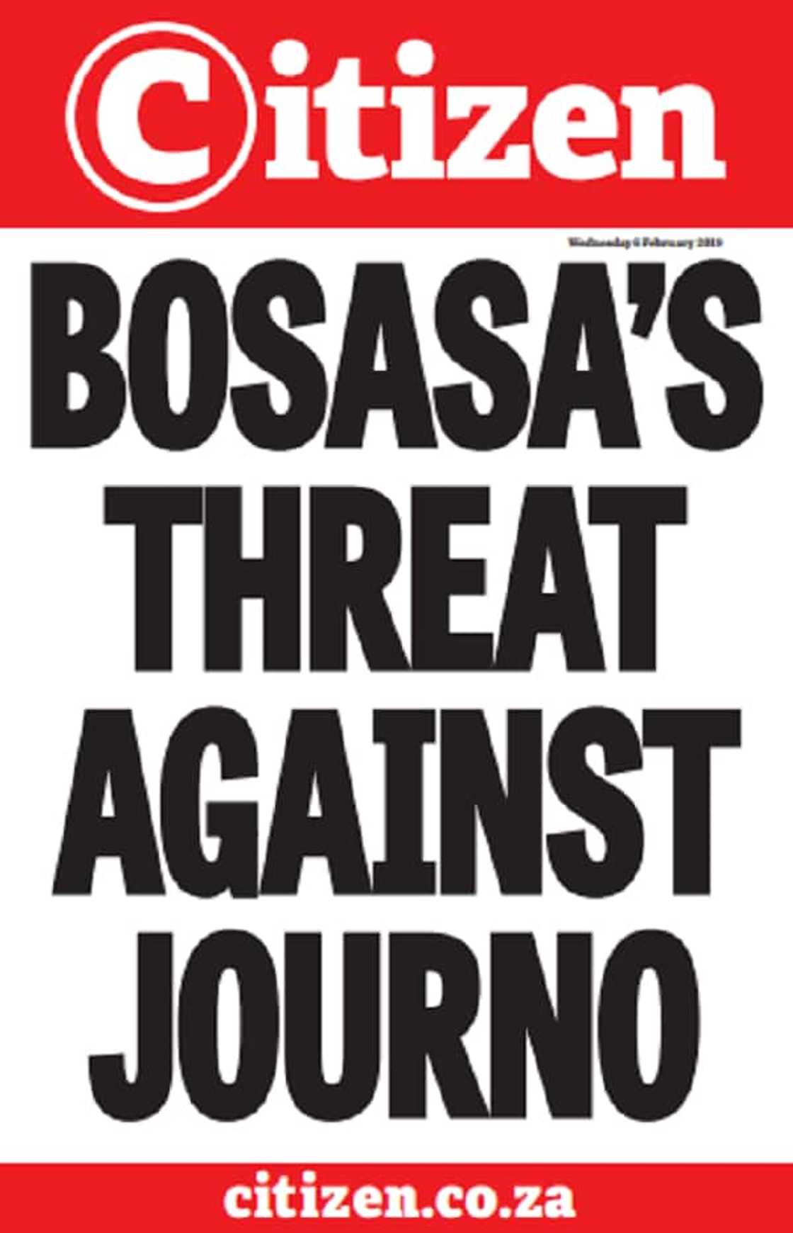 SA newspaper headlines today: 6 February 2019