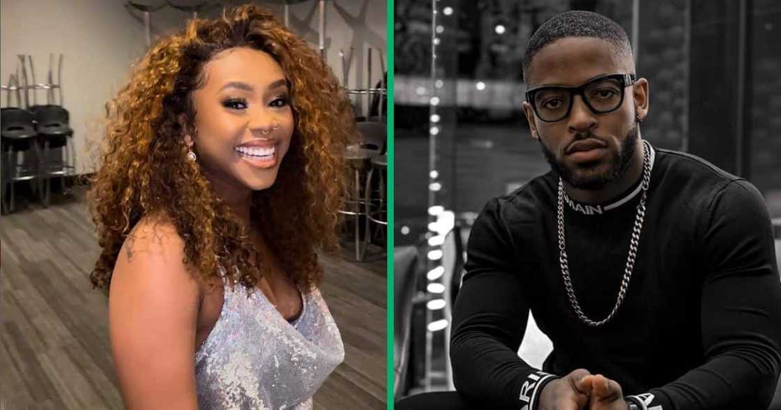 Bontle Modiselle and Prince Kaybee on 'Clash Of The Choirs.' Bontle Modiselle and Prince Kaybee on 'Clash Of The Choirs.'