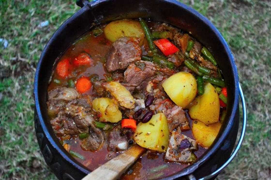 Potjie vegetables