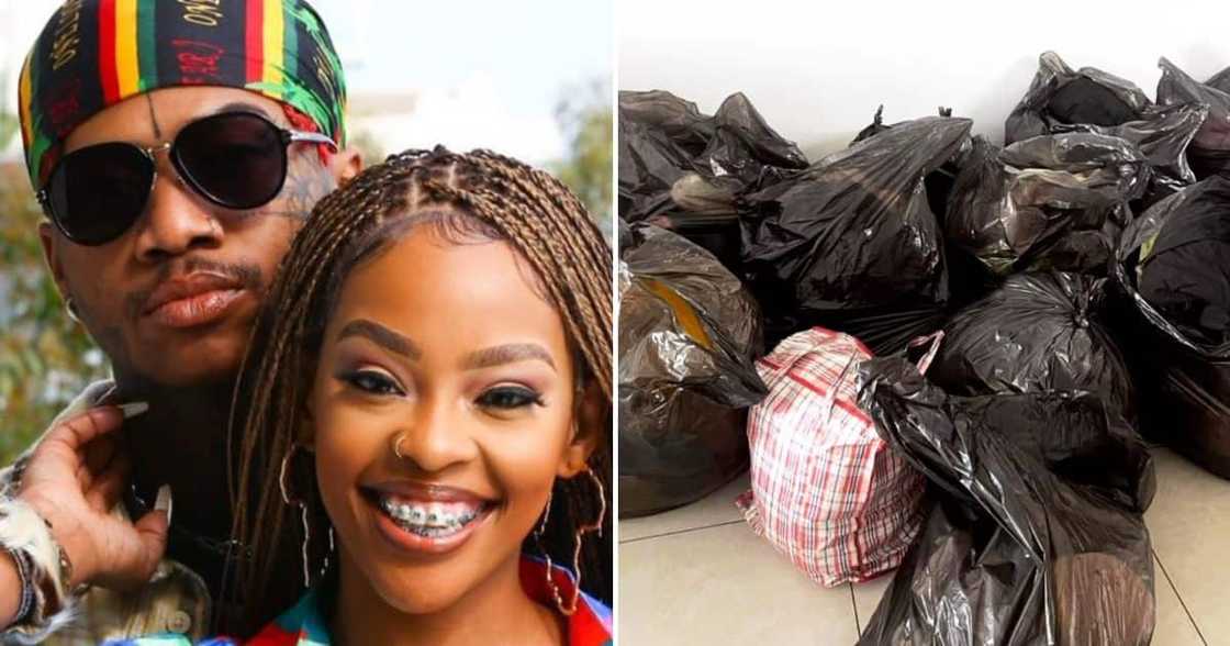 Mpho wa Badimo and Themba Broly have allegedly split Mpho wa Badimo and Themba Broly have allegedly split