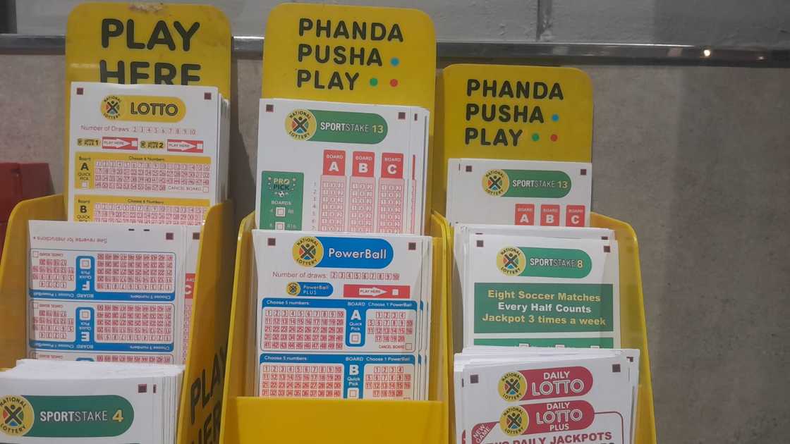 South Africans discussed the lotto draw