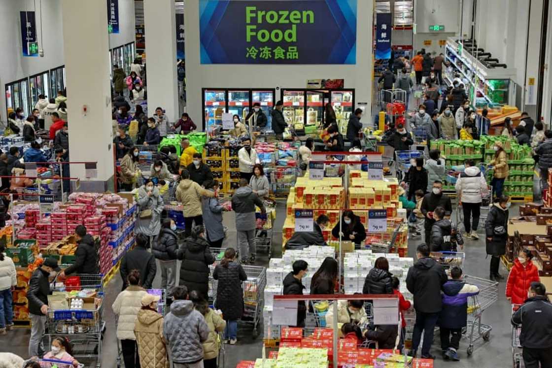 China has set an economic growth target of 'around five percent' for 2023 China has set an economic growth target of 'around five percent' for 2023