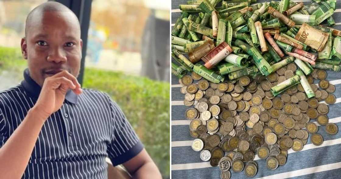 Twitter user @KabeloMohlah02 and his savings Twitter user @KabeloMohlah02 and his savings