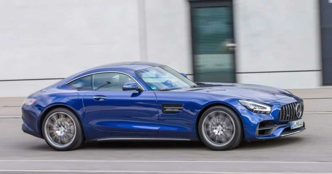 Mercedes-AMG GT driving Mercedes-AMG GT driving
