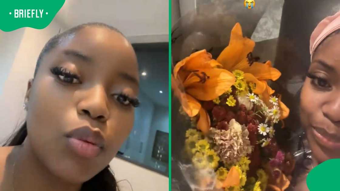 Woman gets "funeral flowers" instead of roses from bae