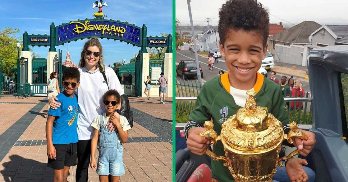 Rachel Kolisi celebrated her son Nic's birthday in Disneyland